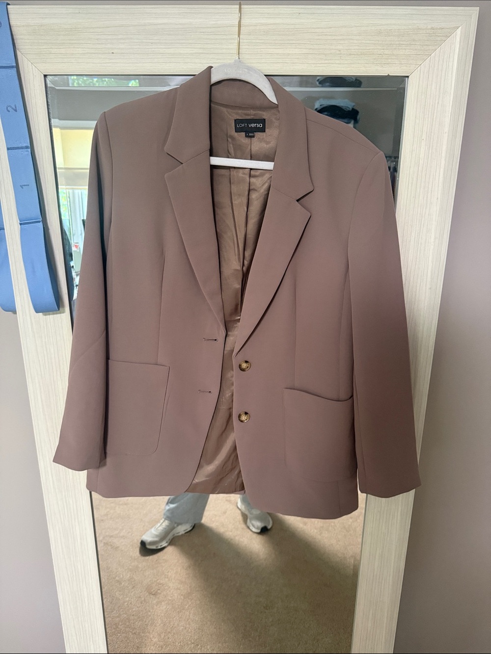 LOFT Versa Taupe Brown Blazer